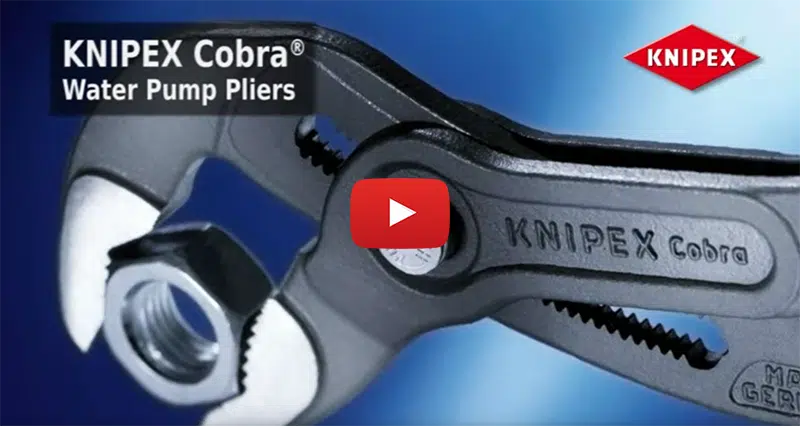 Knipex Cobra Pliers Video Thumb