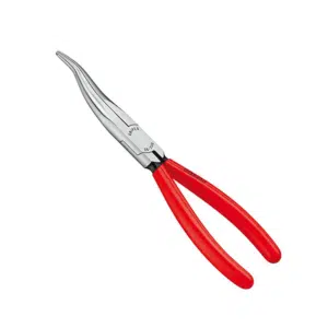 Knipex Mechanics Pliers Cranked, Flat Pointed