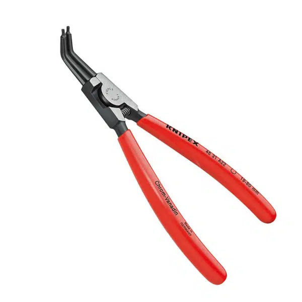 Knipex Retaining Ring Pliers 45 Degree Jaw Spring Handles
